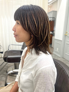 ミディアムレイヤースタイル - gem掲載