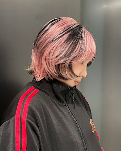 セクションカラー　デザインカラー　ハイトーン　表参道/原宿