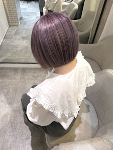 髪質改善/縮毛矯正/イルミナカラー/ハイライト/ラベンダー - N° jillva 立川掲載