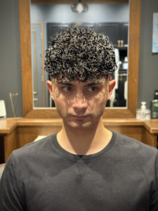 メンズパーマ　フェード　プードルパーマ - 銀座shino掲載