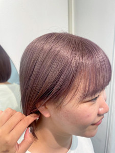 くすみカラー/ラベンダーベージュ/ピンクベージュ - AO。掲載