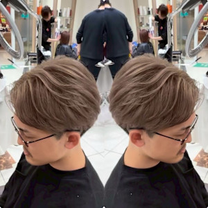 センターパート／ミルクティーベージュ - Ash 津田沼店掲載