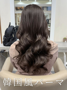 韓国風パーマ/コテ巻き/デジタルパーマ/レイヤー - Ammy掲載