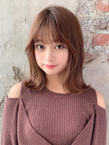 2wayバングでイメチェン顔まわりレイヤーのくびれヘアが人気 - AFLOAT/L 錦糸町【アフロートエル】掲載