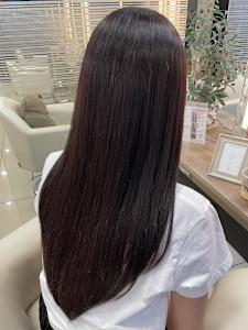 [風花]ピンクブラウンカラー 酸熱トリートメント - STYLE 茅ヶ崎 smart salon掲載