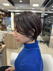 くびれヘア/アプリコットオレンジ/ハイライトカラー/茅ヶ崎 - STYLE 茅ヶ崎 smart salon掲載