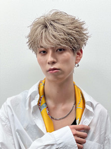 シースルーフェザーショート - メンズサロン GOALD 名古屋名駅掲載