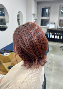 結べる長さのくびれボブ - epc by F.U.N 竹ノ塚 髪質改善/ブリーチ/ハイライト【エピックバイファン】掲載