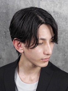 ニュアンスセンターパート - ヒロ銀座 BARBER SHOP 新宿店掲載