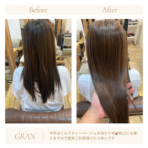 お客様髪質改善データ1913（ミルクティーベージュ） - Grand × AtlierDonguri掲載