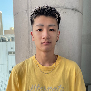 メンズ　スパイキーショート　ボックスショート　刈り上げ有