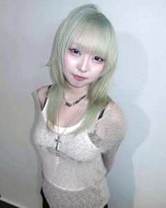 ミントカラー　ケアブリーチ　ブリーチカラー　表参道/原宿 - Null 表参道本店 デザインカラー/ダブルカラー掲載