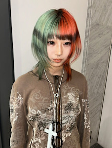 オーダーメイド　ケアブリーチ　ブリーチカラー　原宿/表参道 - Null 原宿店 デザインカラー/ダブルカラー掲載