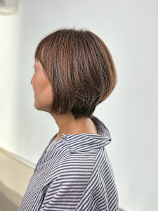 ショートグラボブ - HAIR MAKE FELIX 板宿店掲載