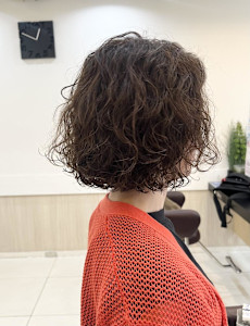 レイヤーボブ美髪くびれシルキーベージュ40代