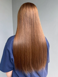 ミルクティーベージュ ダブルカラー ダメージレス ロングヘア - NAKAO COIFFURE掲載