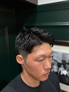 ナチュラルショート - ヒロ銀座バーバーショップ大阪本店掲載