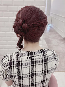 ブリーチなしワインレッド×あみかちゅくらげ＊まゆ - Lilme掲載