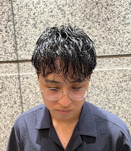 銀座　理容室　ナチュラルパーマ