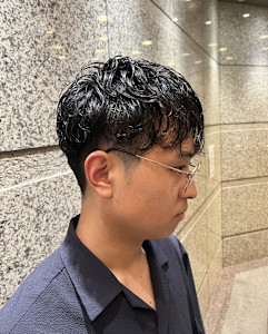 銀座　理容室　ナチュラルパーマ　