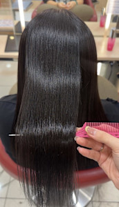 透明感カラー/ブリーチなしWカラー/髪質改善/伊勢原 - FACE。伊勢原掲載