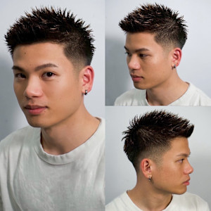 スパイキースキンフェード - ヒロ銀座BARBER SHOP 秋葉原店掲載
