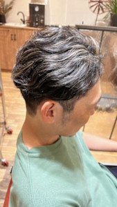 白髪ぼかしハイライト