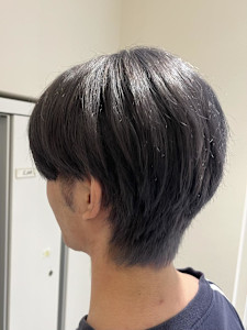 【ダブルカラー】アッシュグレー