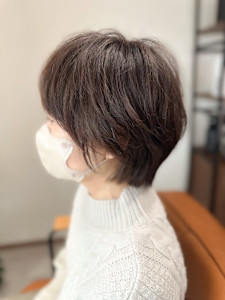 大人のラフショートヘア - beauty records掲載