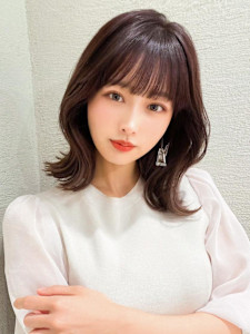 30代40代に人気後れ毛がかわいいくびれヘアシャギーレイヤー - AFLOAT/L 錦糸町【アフロートエル】掲載