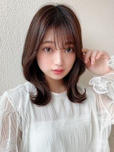 シースルーぱっつん前髪で結んでかわいいフェイスレイヤー - AFLOAT/L 錦糸町【アフロートエル】掲載