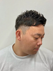 ジェット風メンズショート - ヒロ銀座バーバーショップ難波店掲載