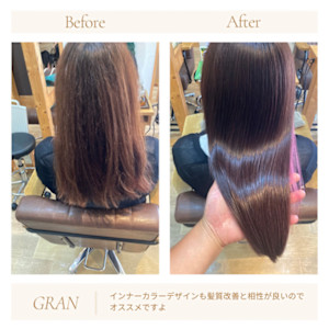 お客様髪質改善データ1924（インナーカラーデザイン）