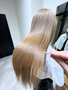 艶髪ペールベージュ＋髪質改善 - ROW銀座掲載