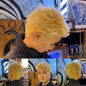 スパイキーショート - MARLEY'S BAR BER 本店掲載