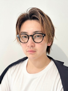 men's/メンズ/フェザーパーマ/センターパート/韓国/