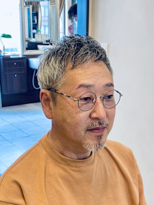 【60代 男性】ロンドン粋Zショート（大宮/バーバー）