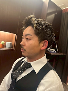アップバングショート - Barbering Method produce byヘアサロン大野掲載