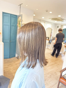 大人ナチュラルストレートボブ - ito. little hair garden掲載