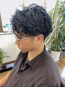 メンズマッシュふわっとパーマ【飯田淳平】Re:ta Hair - Re:ta Hair掲載