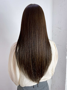 美髪おくれ毛韓国前髪カットヘアロング_ba550271 - IT by ALBUM 下北沢店掲載