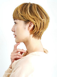 前下がりショート・ボブ/絶壁解消/前髪あり/40代/30代/ - INCEPTION  GINZA 銀座掲載