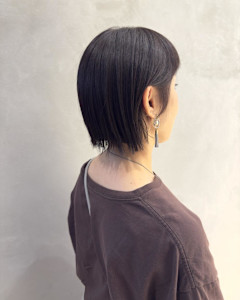 髪質改善ストレート/髪質改善カラー/ボブスタイル