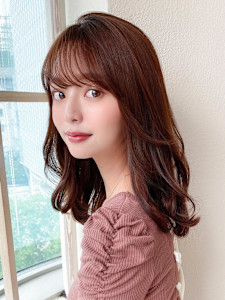 30代40代に人気後れ毛がかわいいくびれヘアシャギーレイヤー - AFLOAT/L 錦糸町【アフロートエル】掲載