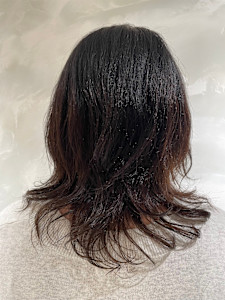 ミディアムパーマ - hairmake＆design Axe-l掲載