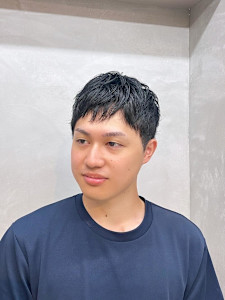 自然体でキマる◎ラフ束感ショート/黒髪/ビジネス - SARM MAN 人形町〈理容室〉掲載