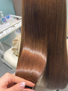 朝もお手入れ要らず♪艶髪ストレート - 全席個室 髪質改善サロン L'oiseau Bleu  ロアゾブルー 箱崎店掲載