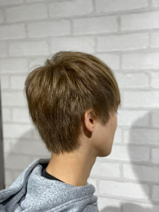 メンズパーマツイストスパイラル×韓国風マッシュ束感