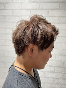 ビジネスOK◎メンズパーマニュアンスパーマ×短髪刈り上げ