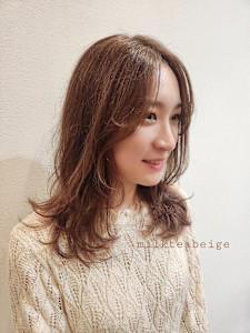 ミルクティーカラー - 半個室型美容室 Sourire 和白店掲載